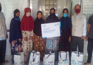 YBM PLN Salurkan Bantuan Sembako untuk Warga