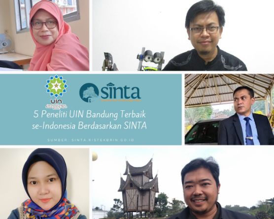 5 Dosen UIN Sunan Gunung Djati Bandung Masuk 500 Peneliti Terbaik se-Indonesia versi SINTA