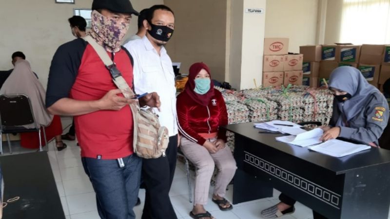 Desa Tegalsumedang Rancaekek Sudah Terima Tambahan Bansos Tahap 1 dari Provinsi