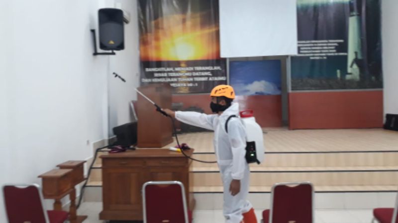 Selain Penanganan Bencana, BPBD Banjar Edukasi Masyarakat Terkait Covid-19