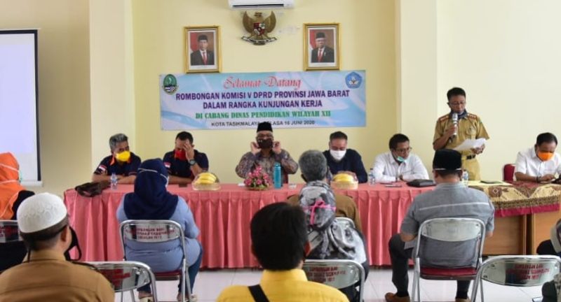 Komisi V DPRD Jabar Pantau Langsung Proses PPDB Daring di Kota/Kab. Tasikmalaya