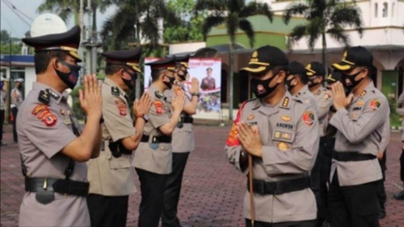 Kapolresta Bandung Lakukan Rotasi dan Mutasi