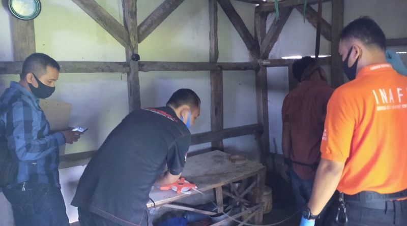 Seorang Duda Ditemukan Tewas Tergantung di Sebuah Gubuk di Tasikmalaya