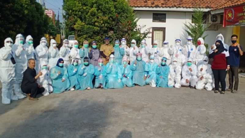 461 Petugas Pilkada di Kecamatan Rancaekek Ikuti Rapid Test