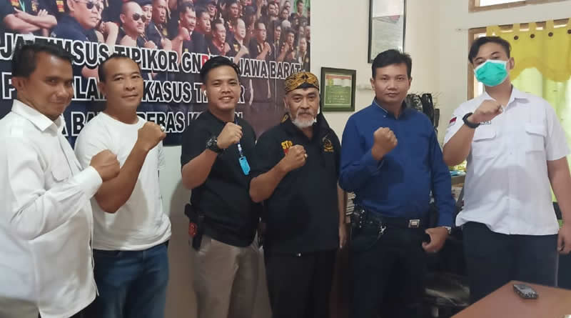 Tingkatkan Koordinasi, Reskrimum Unit V Subdit III Polda Jabar Kunjungi GNPK RI