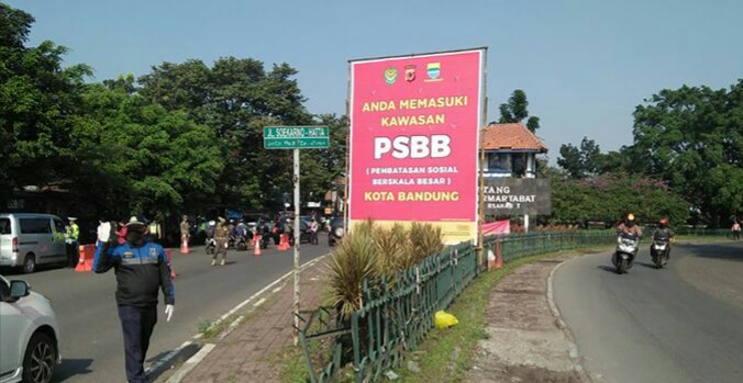 Hasil Polling : Mayoritas Warga Setuju Kota Bandung Kembali Terapkan PSBB