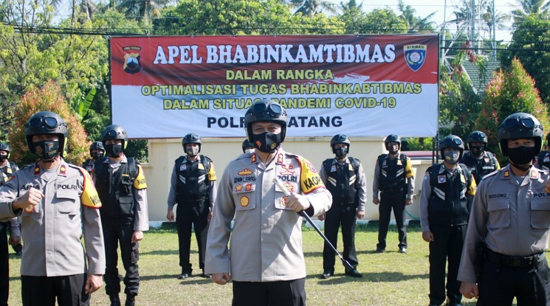 Polres Batang Intensifkan Bhabinkamtibmas Ditengah Pandemi Covid-19