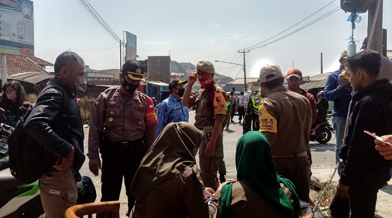 Tim Gabungan Berhasil Jaring 170 Warga Pelanggar Protokol Kesehatan