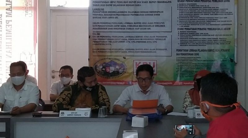 4 Pasangan Calon Resmi Ditetapkan KPU Kabupaten Tasikmalaya Ikut Pilkada