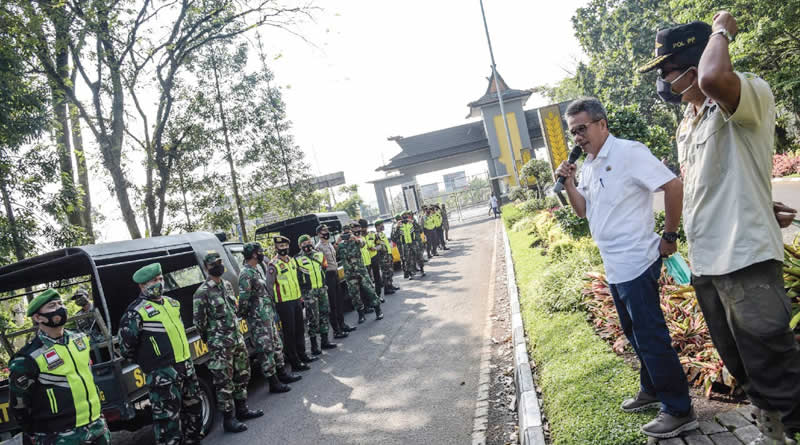 Cegah Klaster Perkantoran, Pemkab Bandung Lakukan Gakpin