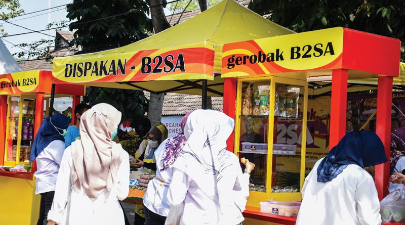 Pemkab Bandung Luncurkan Dua Gerobak B2SA