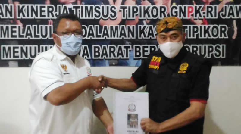 Dugaan Korupsi di Kota Depok, GNPK RI Jabar Terima Lapdu