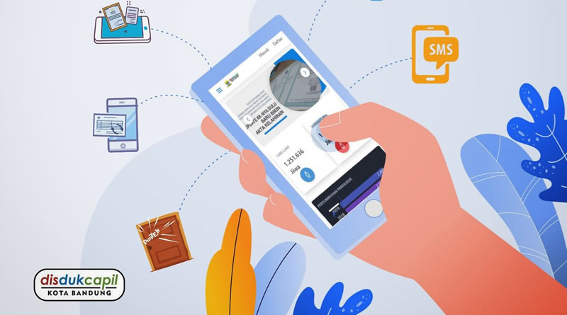 Hampir Seluruhnya Dilakukan Online, Layanan Disdukcapil Kota Bandung Dipastikan Optimal