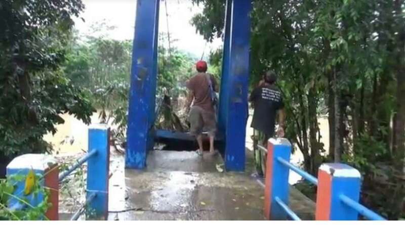 Ratusan Rumah di Cianjur Terendam Banjir, Jembatan Gantung Putus