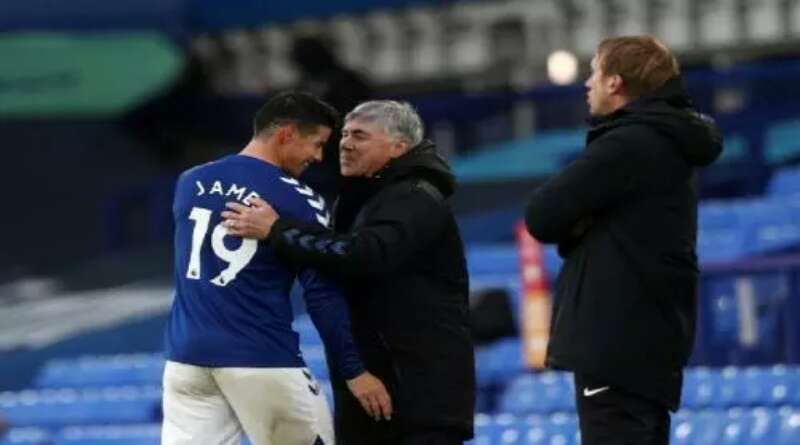 James Rodriguez Makin Bersinar di Everton, Ancelotti: Sudah Saya Duga