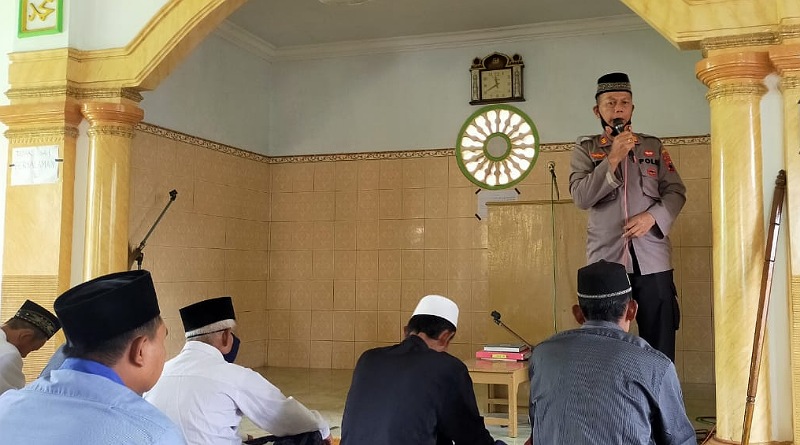 Safari Jumat Keliling, Ini Yang Disampaikan Kapolsek Tersono