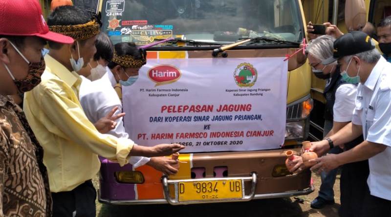 Bupati Launching Korporasi Petani Jagung, Omset Perbulan Capai Rp. 17 Miliar