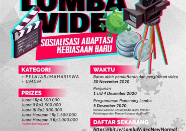 Produktif di Tengah Pandemi, Pemkot Gelar Lomba Video