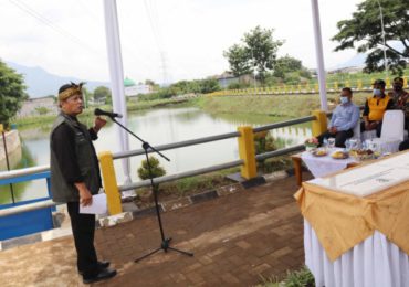 Bupati Resmikan Kolam Retensi Situ Bugel