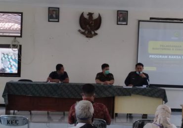 Terkait Anggaran Program Raksa Desa, Camat Minta Pemdes Berpedoman Pada Perbup 26 Tahun 2020.