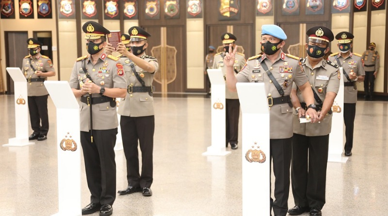 Pesan Kapolri Buat 8 Kapolda Yang Baru Dilantik: Netralitas Hingga Tegakan Prokes