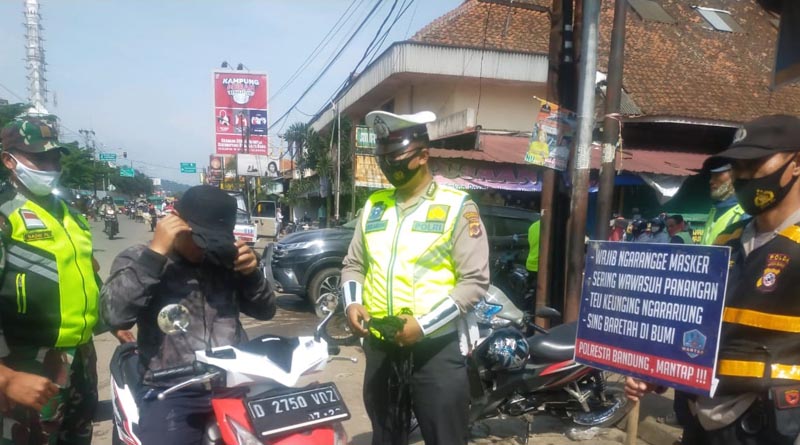 Tekan Penyebaran Covid 19, Tim Gabungan Gelar Operasi Yustisi Penegakan Prokes