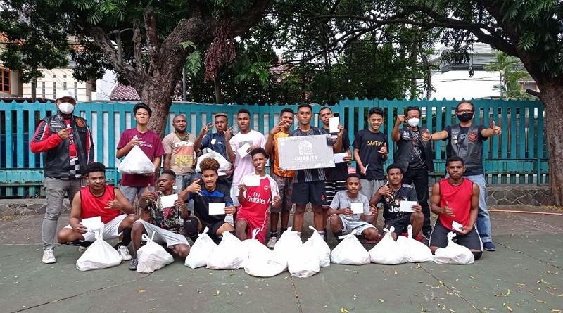 HDCI Bandung Tebar Kasih Sayang dengan Tema Santa On The Bike (SOTB) 2020