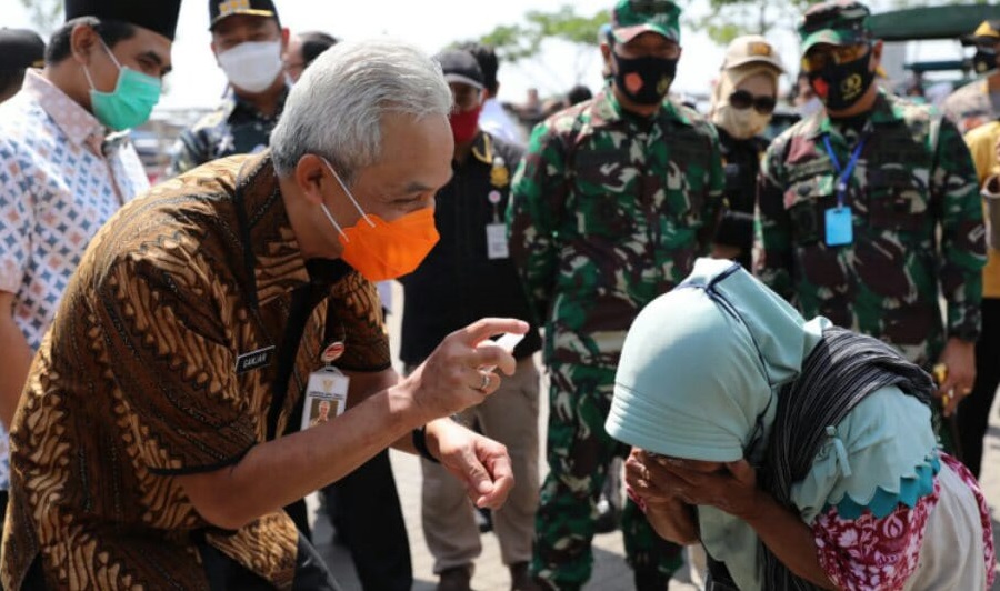 Tiga Pasar Tradisional di Semarang Menjadi Sasaran Operasi Protokol Kesehatan