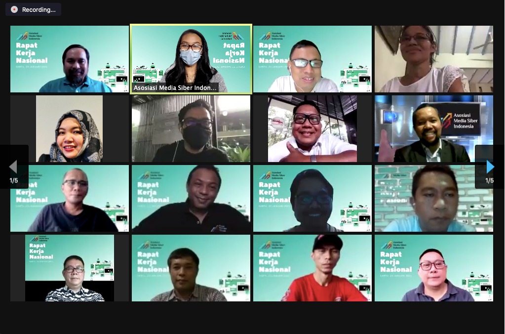 Rakernas AMSI 2021, Dorong Ekosistem Digital yang Adil bagi Media Online