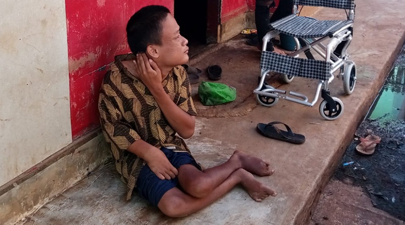 Wawan Selain Disabilitas Juga Mengidap Hidrosefalus