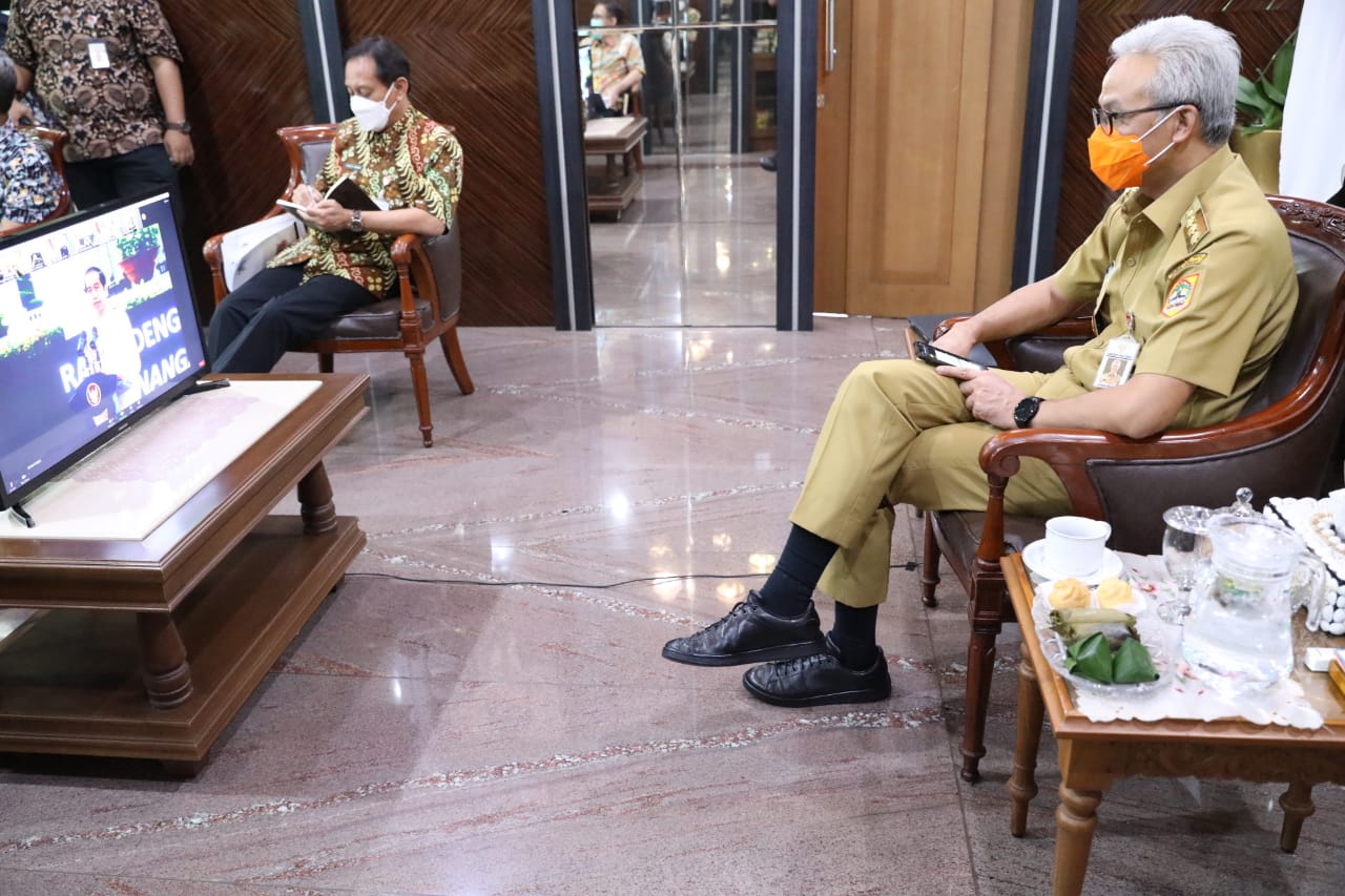 Pemerintah Terapkan Pembatasan Sosial Jawa-Bali, Ganjar : Kami Siap Karena Sudah Lama Berlatih