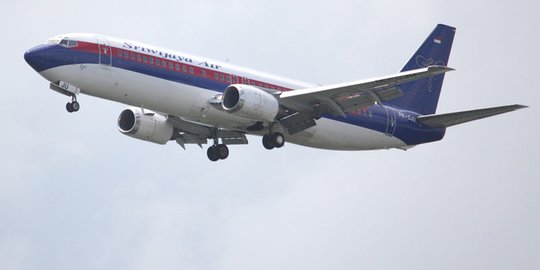 Pesawat Sriwijaya Air SJ182 Jakarta-Pontianak Hilang Kontak Berisi 56 Penumpang