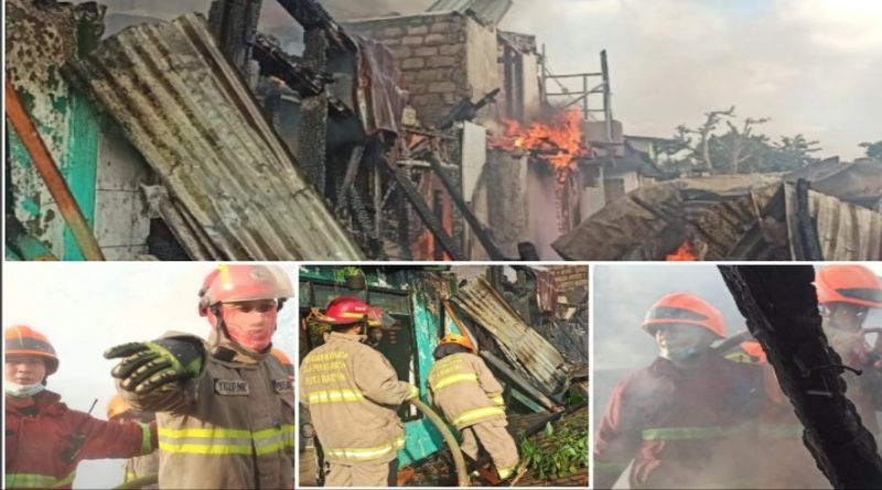 Puluhan Mobil Pemadam Diterjunkan Atasi Amuk Si “Jago Merah” di Kampung Bojongkoneng