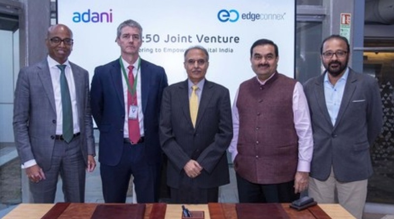 Kembangkan Pusat Data di India, Adani Enterprise dan Edge Connex Jalin Kerjasama