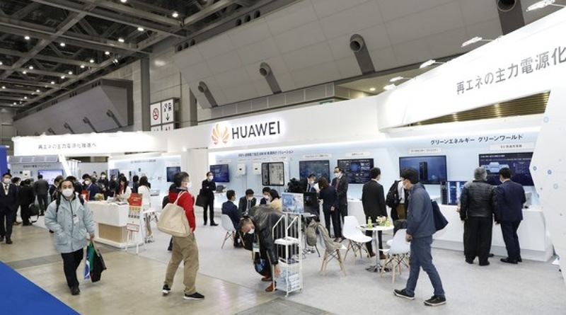 Huawei memamerkan rangkaian lengkap solusi “digital power” di ajang 2021 PV EXPO Tokyo untuk pertama kalinya