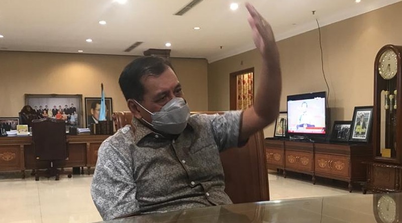 Nurdin Halid: Pengumuman Capres Golkar Terlambat