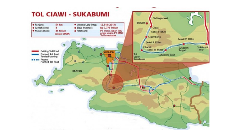 Tol Bocimi Diharapkan Memecah Kemacetan di Kawasan Puncak