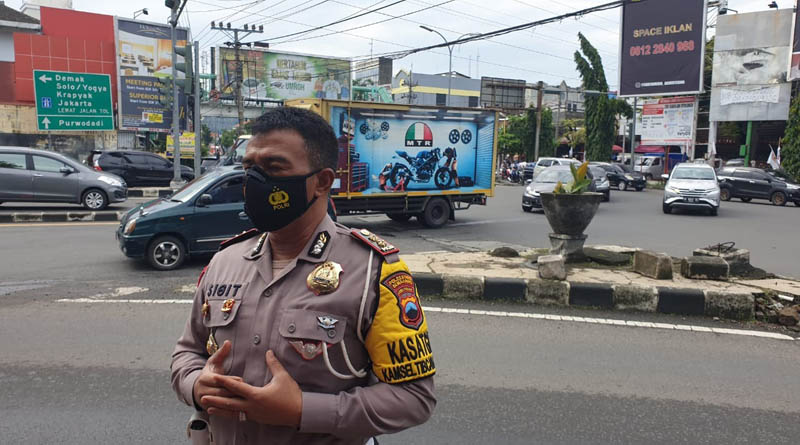 Satlantas Polrestabes Semarang Cek Jalur Yang Dilalui Presiden Besok