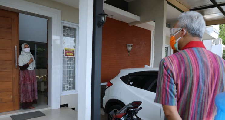 Catat Pendataan Detail, Ganjar Minta Jogo Tonggo Grha Muria Swasti Kirana Kudus Jadi Contoh