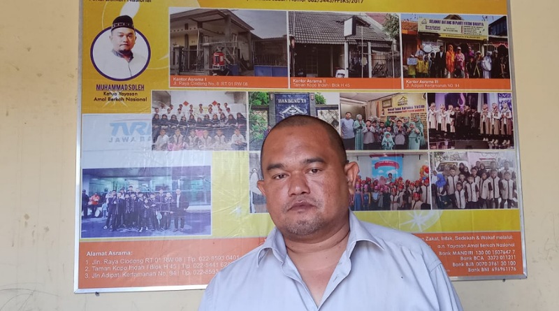 M. Soleh: Pandemi Covid 19 Berdampak bagi Yayasan Panti Yatim Piatu