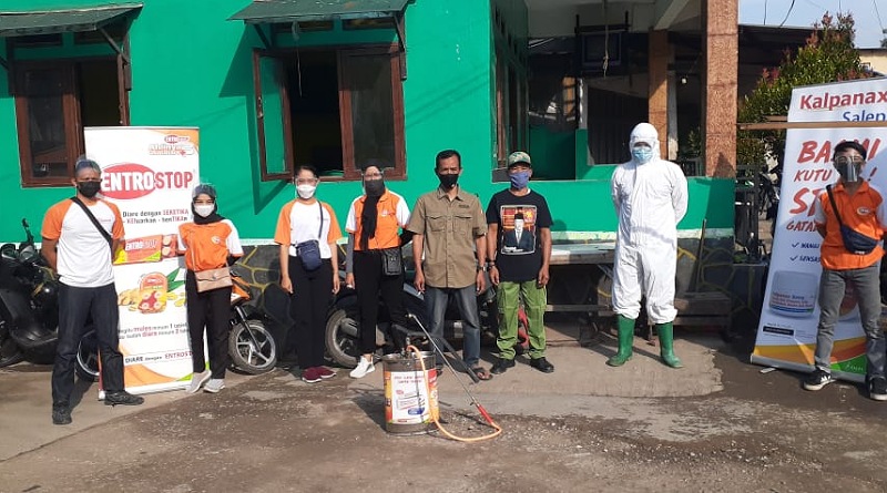 PT. Kalbe Farma Mengadakan Disinfektan Gratis untuk Masyarakat Kab. Bandung.