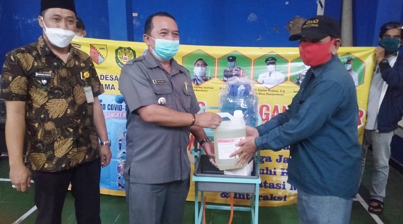 Usai Launching Kader Bandung Bedas Bersih, Camat Kutawaringin Berikan Edukasi PPKM