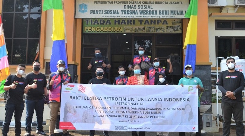 Bakti Elnusa Petrofin untuk Lansia, Wujud Syukur 25 Tahun Hantarkan Energi untuk Indonesia