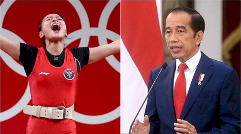 Jokowi Beri Selamat ke Windy Cantika, Peraih Medali Pertama RI di Olimpiade