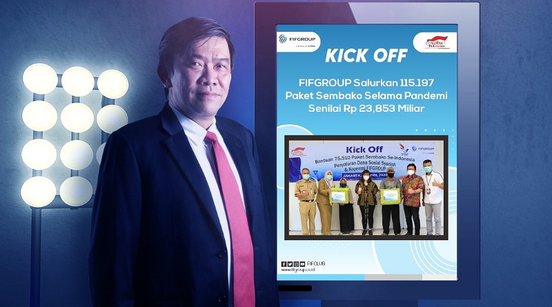 FIFGROUP Salurkan 115.197 Paket Sembako Selama Pandemi Senilai Rp 23,853 Miliar
