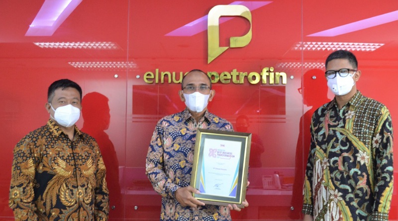 Elnusa Petrofin Raih Penghargaan Indonesia Best Business Transformation 2021  dari Majalah SWA