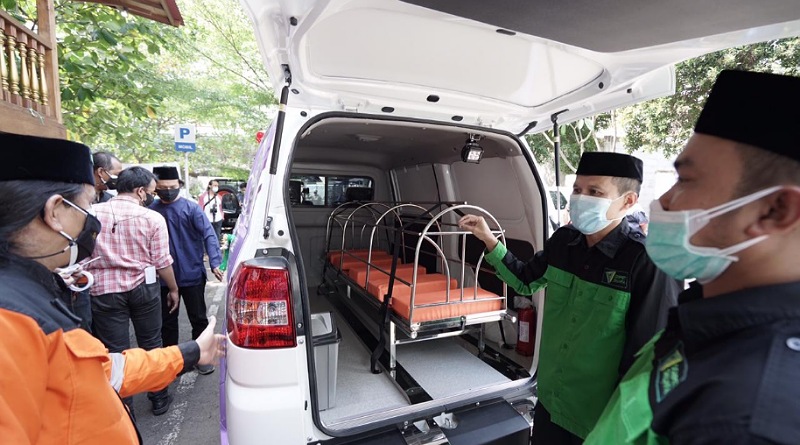 Apache Bikers Community Bersama Dompet Dhuafa Hadirkan Mobil Jenazah