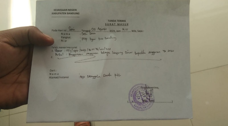 MGP Resmi Laporkan Bappeda ke Kejaksaan Negeri