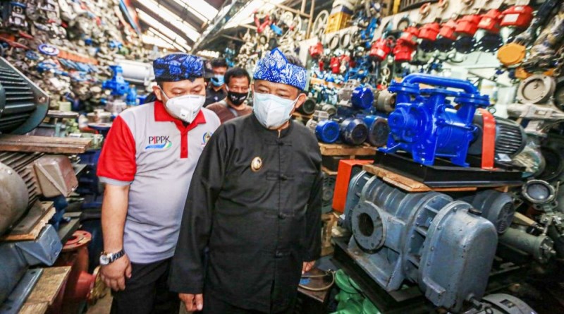 Dukung Penanganan Covid-19, Pedagang Pasar Jatayu Dirikan Posko Mandiri