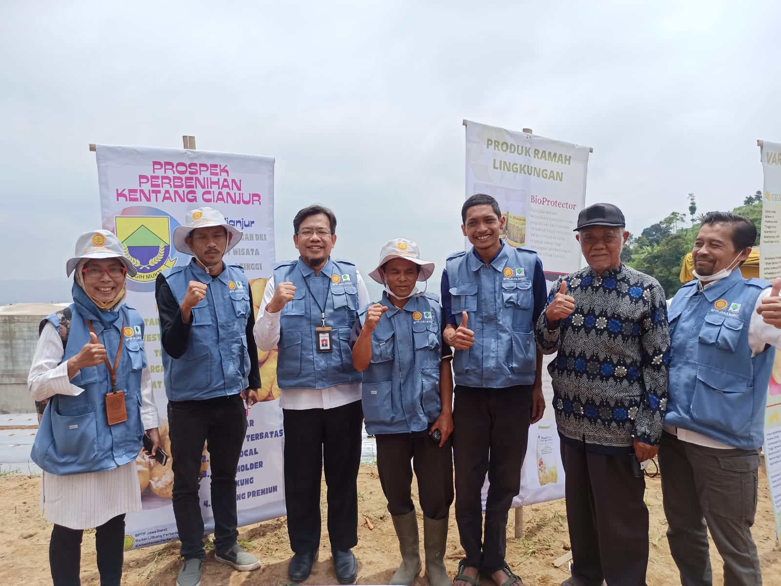 Melalui Tanam Perdana, Kabupaten Cianjur Diharapkan Bisa Jadi Sentra Benih Kentang